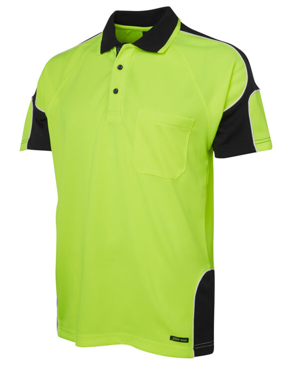 Hi Vis 4602.1 S/S Arm Panel Polo JB-6AP4S - Image 5