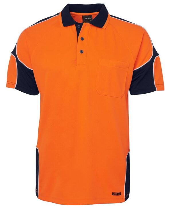 Hi Vis 4602.1 S/S Arm Panel Polo JB-6AP4S - Image 18