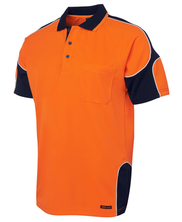 Hi Vis 4602.1 S/S Arm Panel Polo JB-6AP4S - Image 20