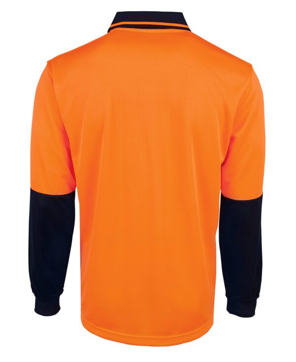 Hi-Vis Jacquard Long Sleeve Polo 4602.1 JB-6HJNL - Image 8