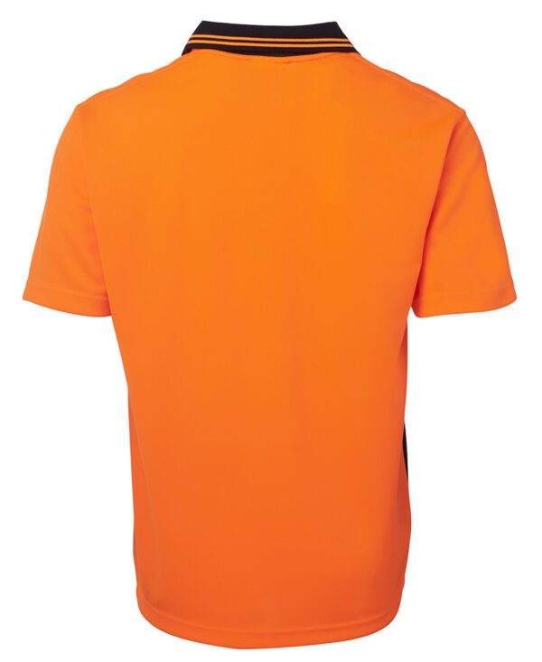 Hi-Vis Short-Sleeve Pullover Polo JB-6HNB - Image 6