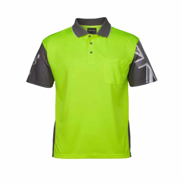 Hi-Vis Southern Cross Safety Polo JB-6HSC