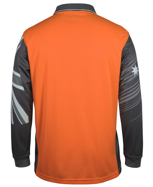 Hi Vis L/S Southern Cross Polo JB-6HSCL - Image 8