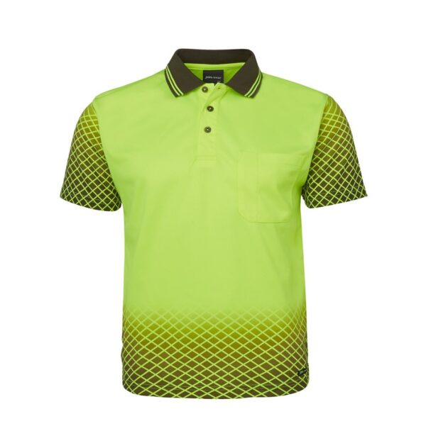 Hi Vis Net Sub Polo JB-6HVNS