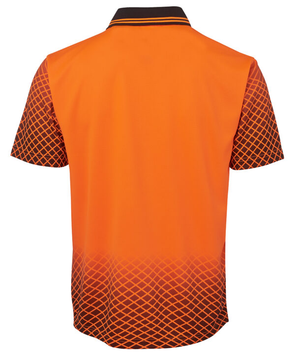 Hi Vis Net Sub Polo JB-6HVNS - Image 6