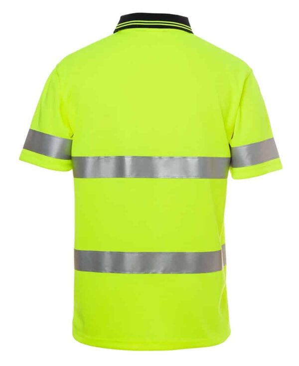 Hi Vis S/S (D+N) Traditional Polo JB-6HVST - Image 4