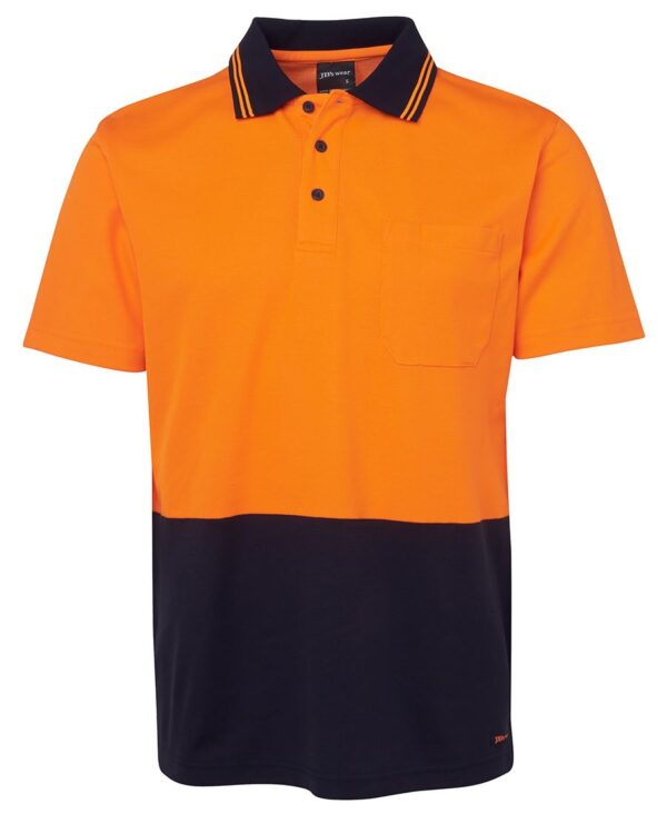 Hi-Vis Cotton-Back Polo Shirt JB-6NCCS - Image 5