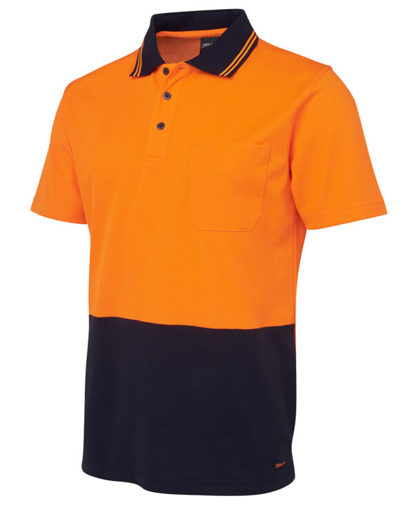 Hi-Vis Cotton-Back Polo Shirt JB-6NCCS - Image 4