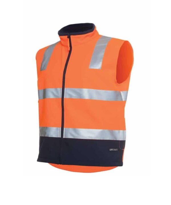 Hi Vis (D + N) Softshell Vest JB-6D4LK