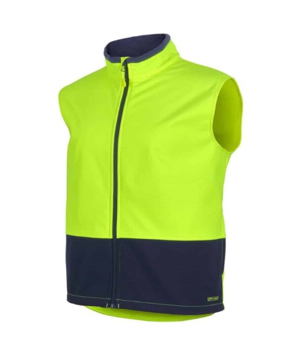 Hi Vis Three Layer Softshell Vest JB-6HWV