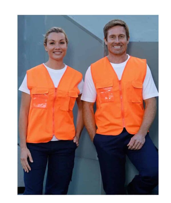 Hi-Vis Safety Vest with ID Pocket SH-SW41