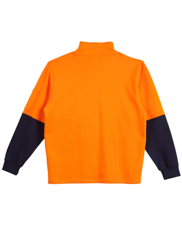 HI-VIS TWO TONE COTTON FLEECY SWEAT SH-SW47 - Image 5