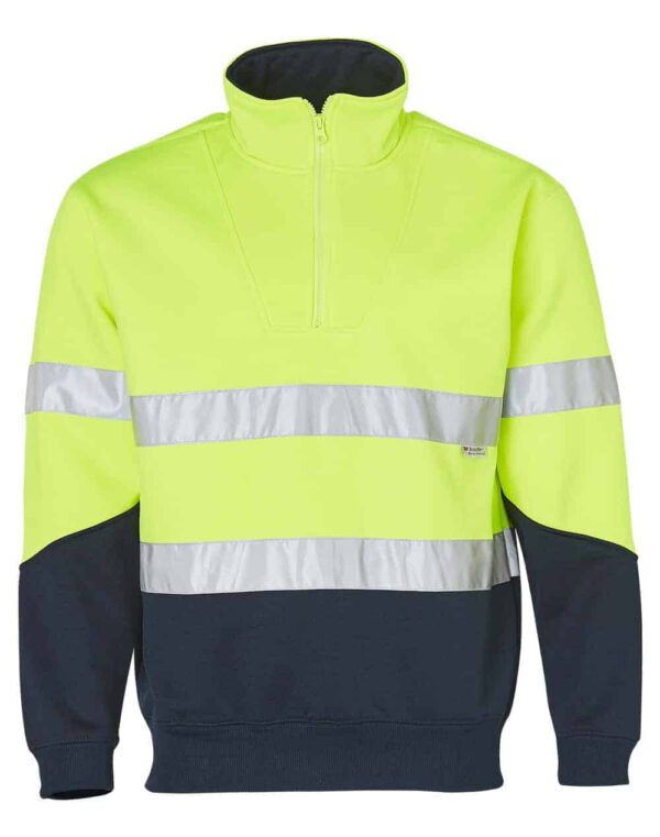 Hi-Vis Long Sleeve Fleece Sweat SH-SW14 - Image 3