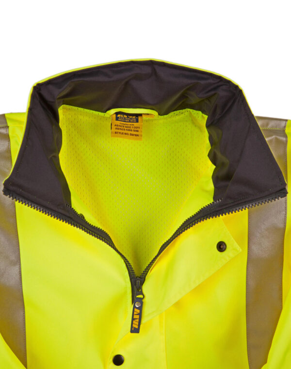 HI-VIS SAFETY JACKET WITH MESH LINING & 3M TAPES SH-SW18A - Image 7