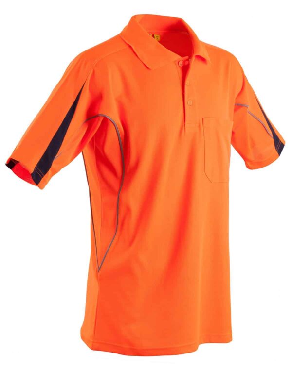 Hi-Vis Legend Short Sleeve Polo - Men's S-SW25A - Image 2