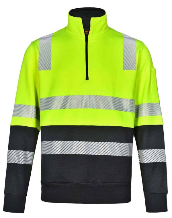 Vic Rail Hi-Vis Safety Jumper Unisex SH-SW32 - Image 3