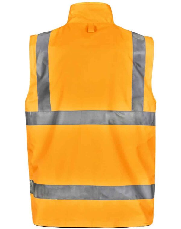 VIC Rail Hi-Vis 3 in 1 Safety Jacket and Vest Unisex SH-SW77 - Image 4