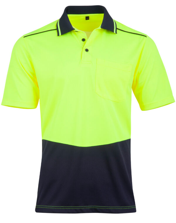 Unisex Hi-Vis Bamboo Charcoal SS Polo SH-SW81 - Image 24