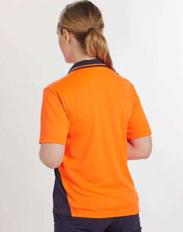 Unisex Hi-Vis Bamboo Charcoal SS Polo SH-SW81 - Image 15