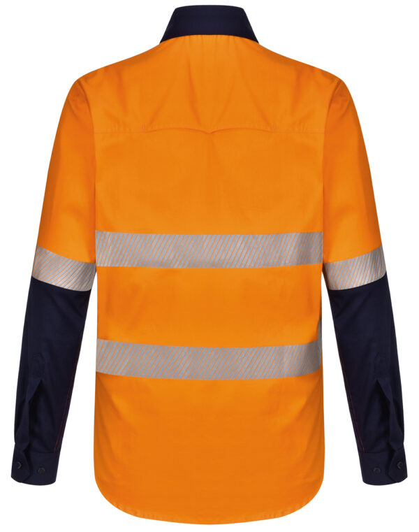 Unisex Hi Vis Cool-Breeze Safety LS Shirt (Segmented Tape) SH-SW83 - Image 6