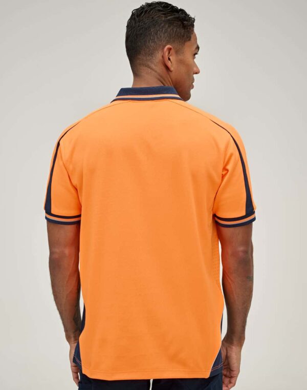 Hi-Vis Sustainable Cool-Breeze Safety Polo SH-SW89 - Image 2