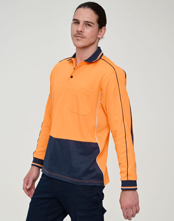 Hi-Vis Sustainable Cool-Breeze Safety Polo SH-SW90 - Image 11