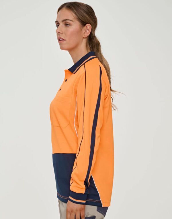 Hi-Vis Sustainable Cool-Breeze Safety Polo SH-SW90 - Image 4