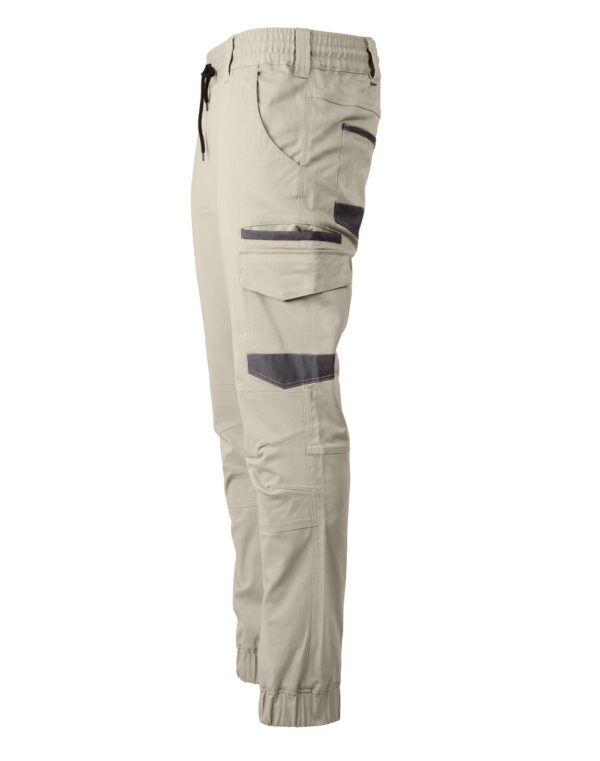 Unisex Cotton Stretch Drill Cuffed Work Pants SH-WP28 - Image 6