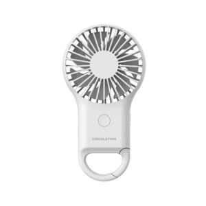 Carabiner Mini Fan with LED Light. PC-PCT252