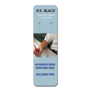 Laminated Bookmark. PM-BK01