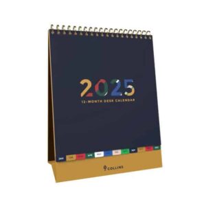 Edge Mira -Desk - Month-to-View - 2025 Calendar Year Diary/Planner. CD-EDMRDC-25