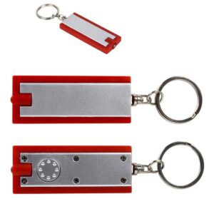Rectangular Flashlight Keytag. LL470