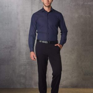 Men's Poly/Viscose Stretch Pants Flexi Waist SH-M9330