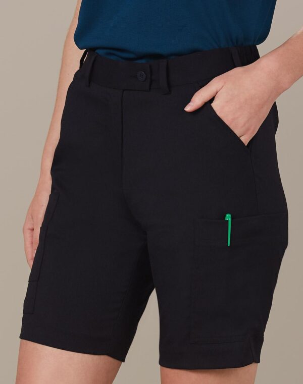 BENCHMARK - Ladies Utility Cargo Shorts SH-M9442