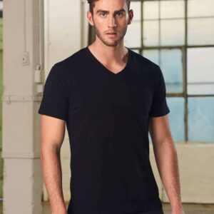 180gsm Mens' V-Neck T-Shirt SH-TS07A