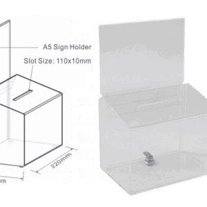 Business card box.