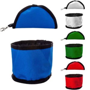 600D Poly Folding Pet Travel Bowl. O-OCPBC105