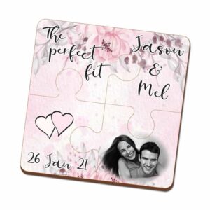 Eco MDF 4 Piece Puzzle Coasters PM-MD4PC