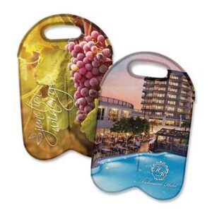 Neoprene Double Wine Cooler Bag - Full Colour. TC-110499